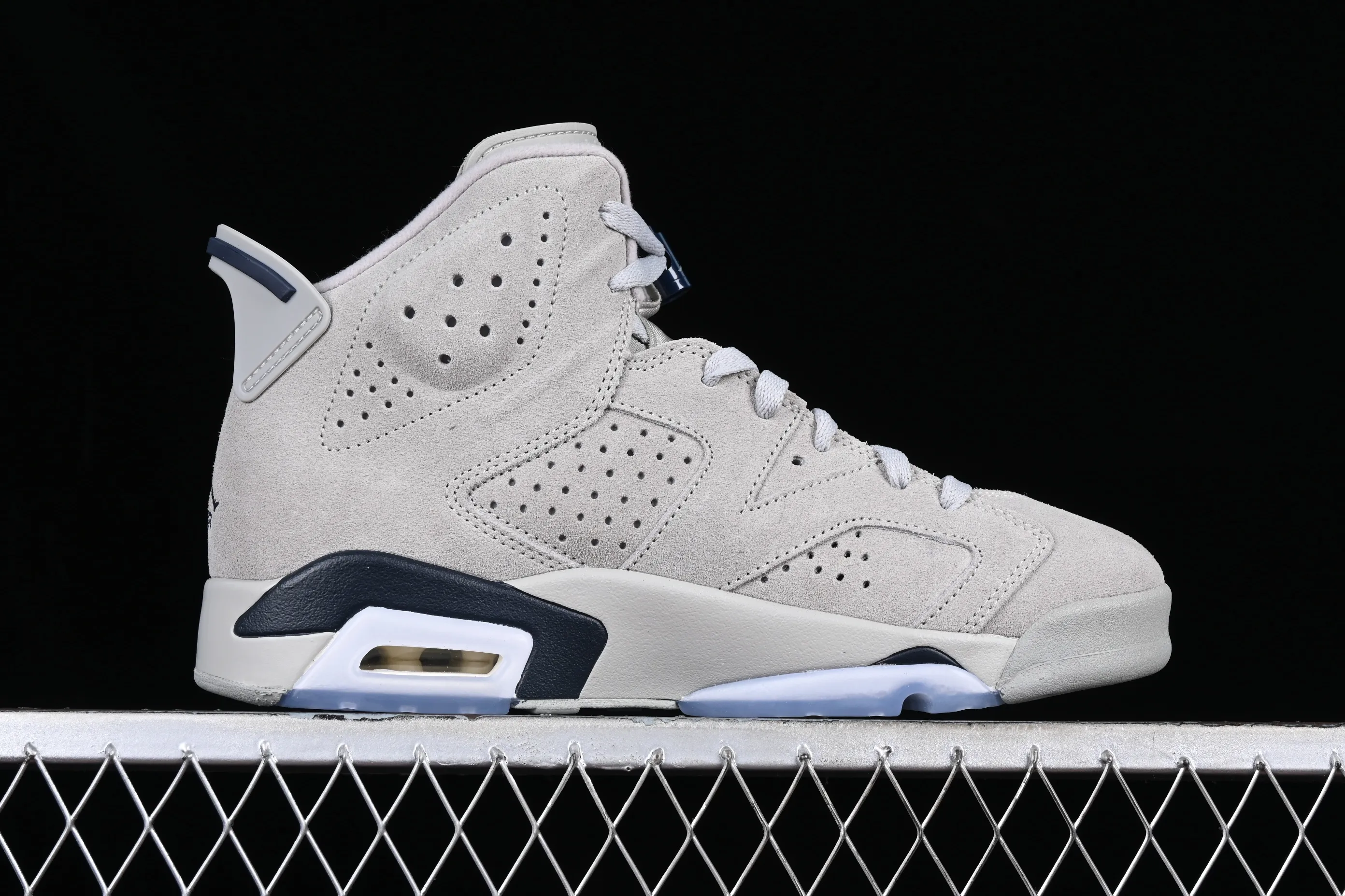 All categories Air Jordan Jordan series basketball shoes Air Jordan 6 LJR version Air Jordan 6 Retro "Georgetown" AJ6 Joe 6 Georgetown gray blue CT8529-012